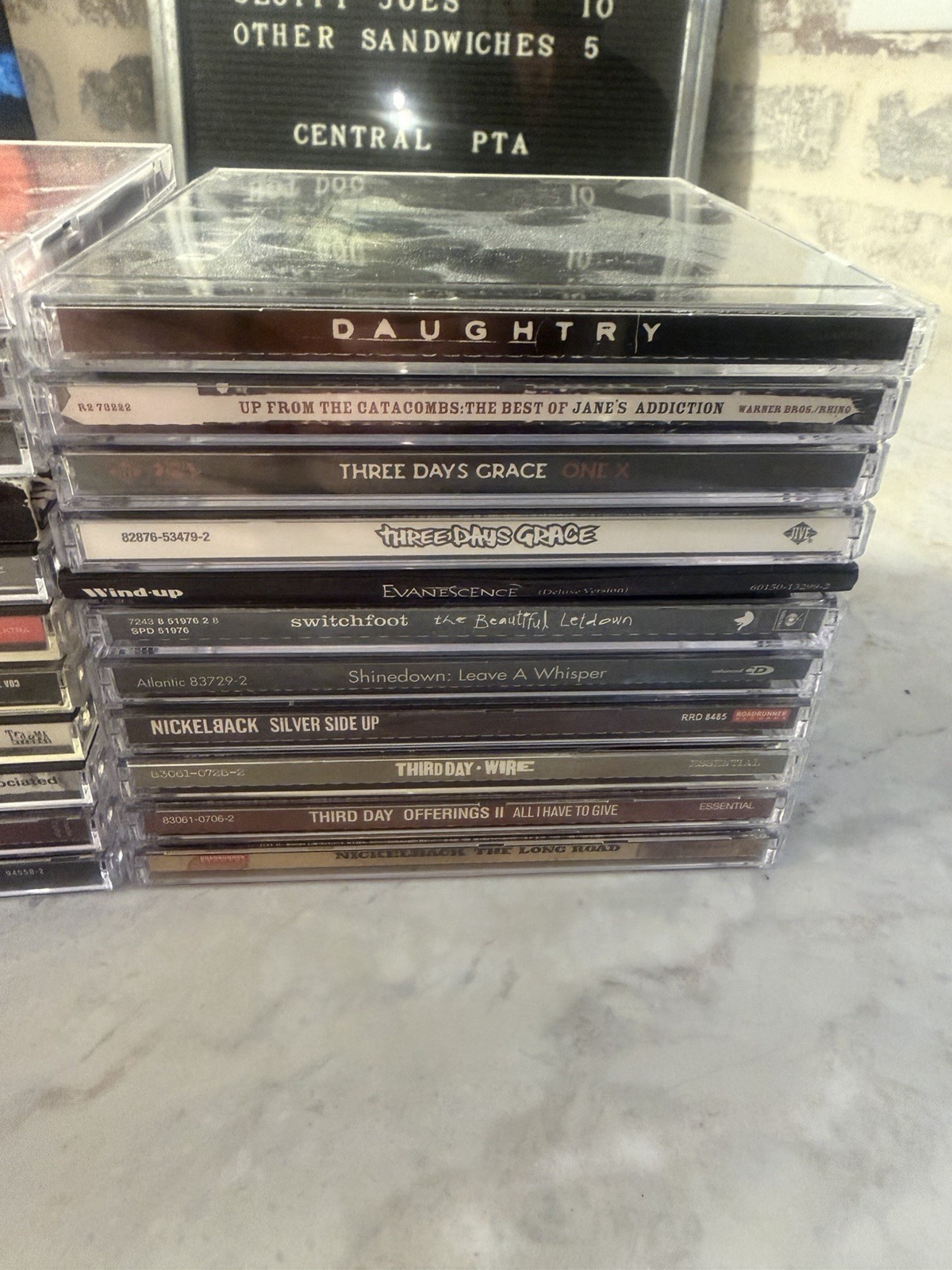 Rock From 2000’s Lot Of 34 - Creed, Three Days Grace, Alice, Audioslave Etc