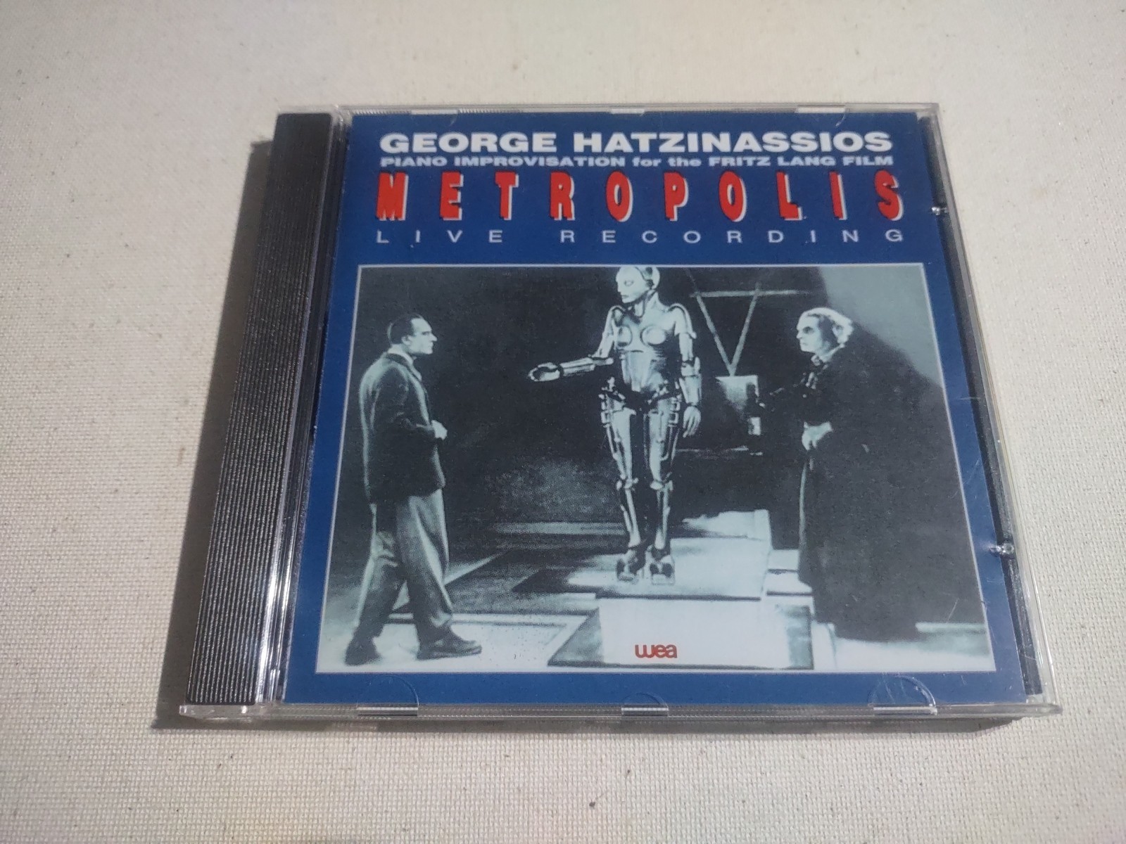 METROPOLIS LIVE RECORDING 1992 CD PIANO IMPROVISATION BY GEORGE HATZINASSIOS