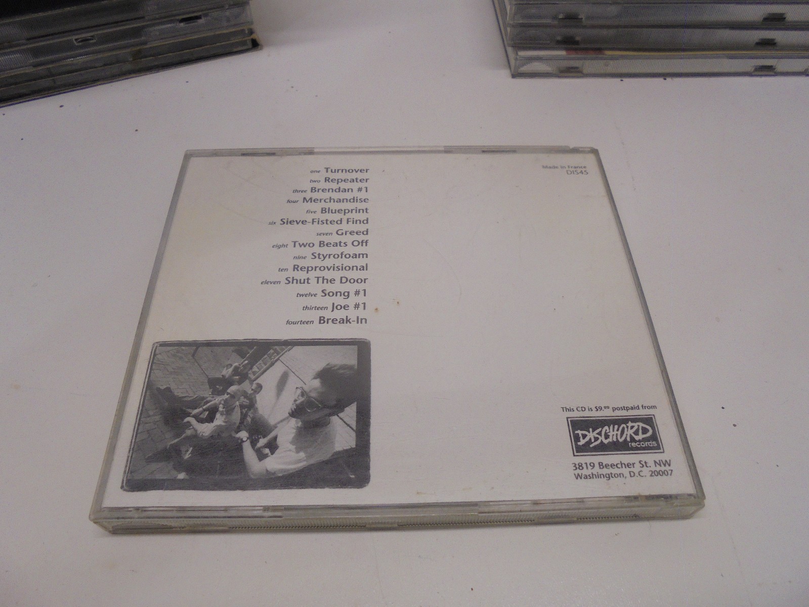 Fugazi: Repeater + 3 Songs CD 1990 Discord Records Post HardCore Punk