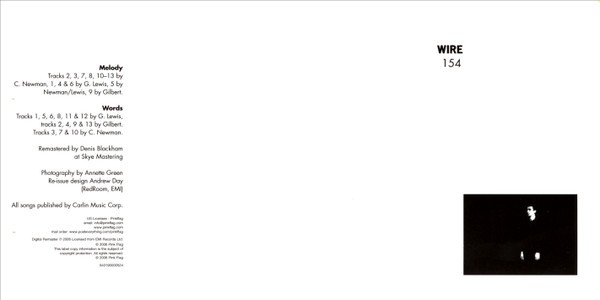 Wire - 154 (CD, Album, RE, RM) (Mint (M)) - [Location_ rswu]