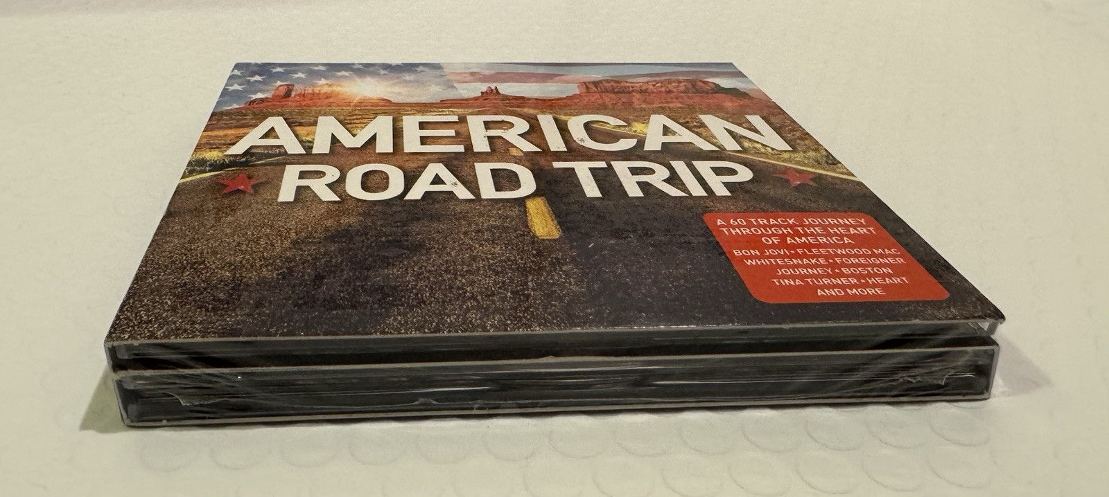 CD TRIPLE ALBUM NEW & SEALED AMERICAN ROAD TRIP BON JOVI FLEETWOOD MAC JOURNEY