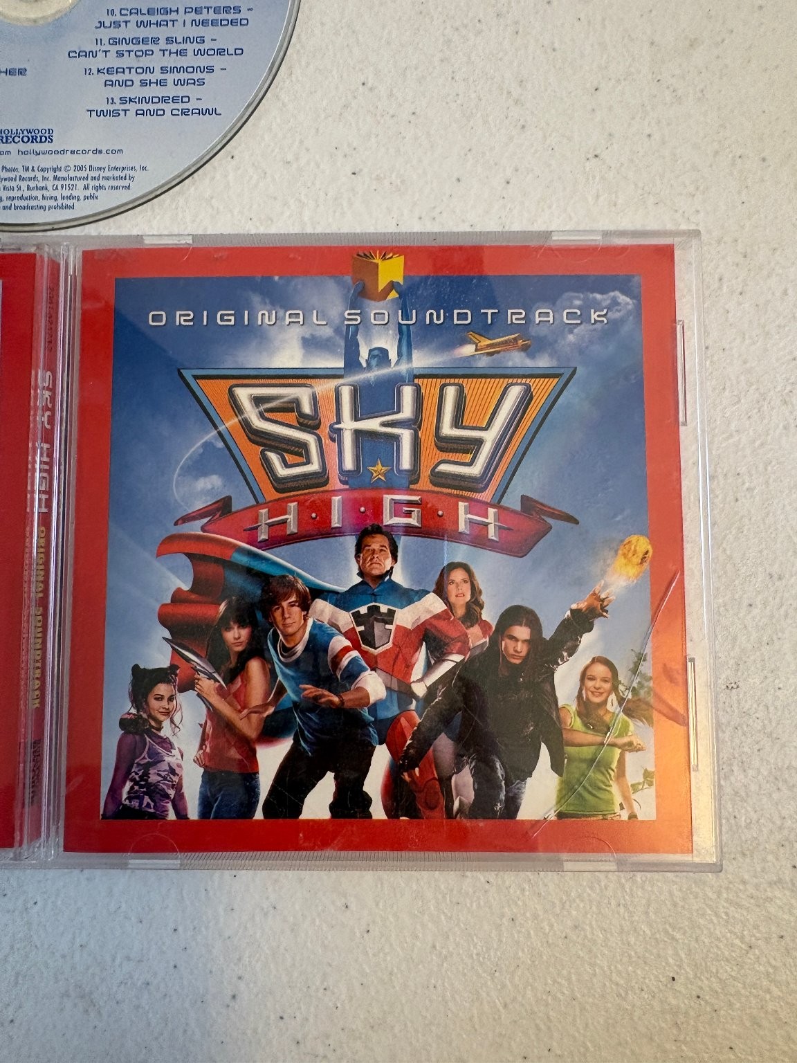 Sky High ORIGINAL SOUNDTRACK CD 2005 Pop Rock Hollywood Records Movie