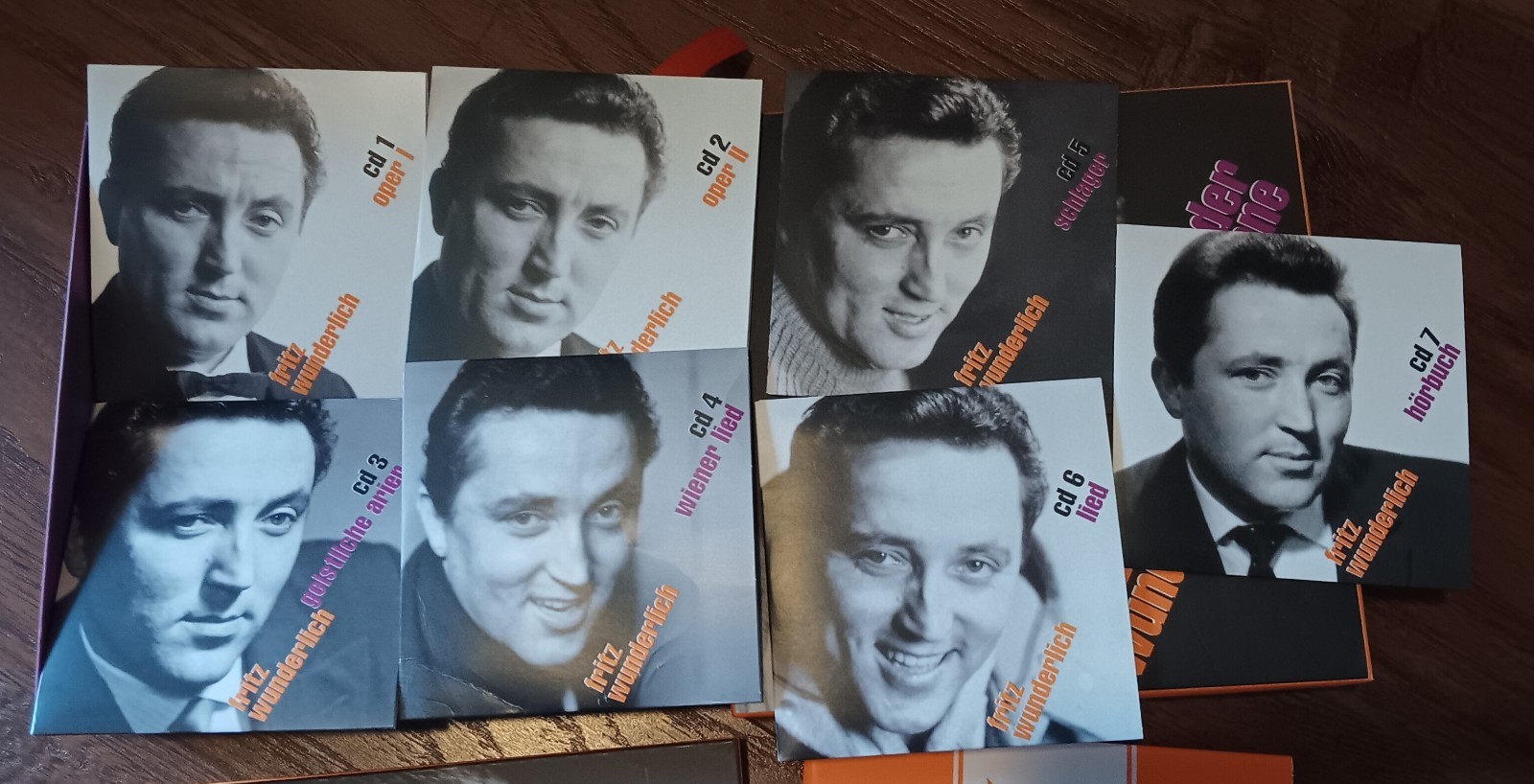 Der Unvergessene Fritz Wunderlich - 7 CD/Book/45rpm Record ~Excellent Condition