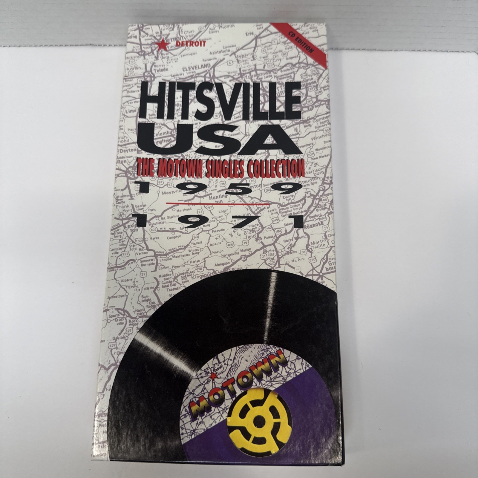 Hitsville Motown Singles 1959 1971 CD Box Set 4 CD’s 104 Songs 36 Artist