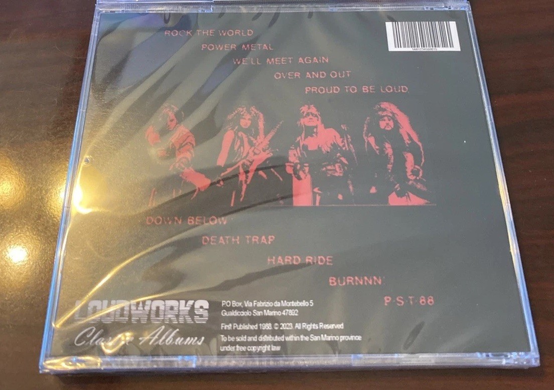 Pantera - POWER METAL 1988 Panteras 4th Album On CD 1st With Phil Anselmo - RARE