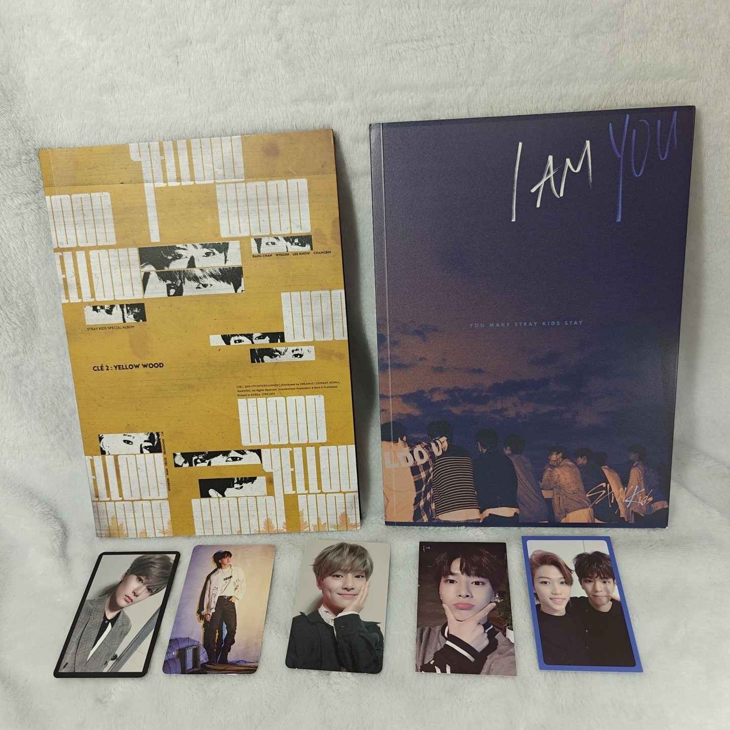 Stray Kids I Am You And Yellow Wood Albums With Photocards