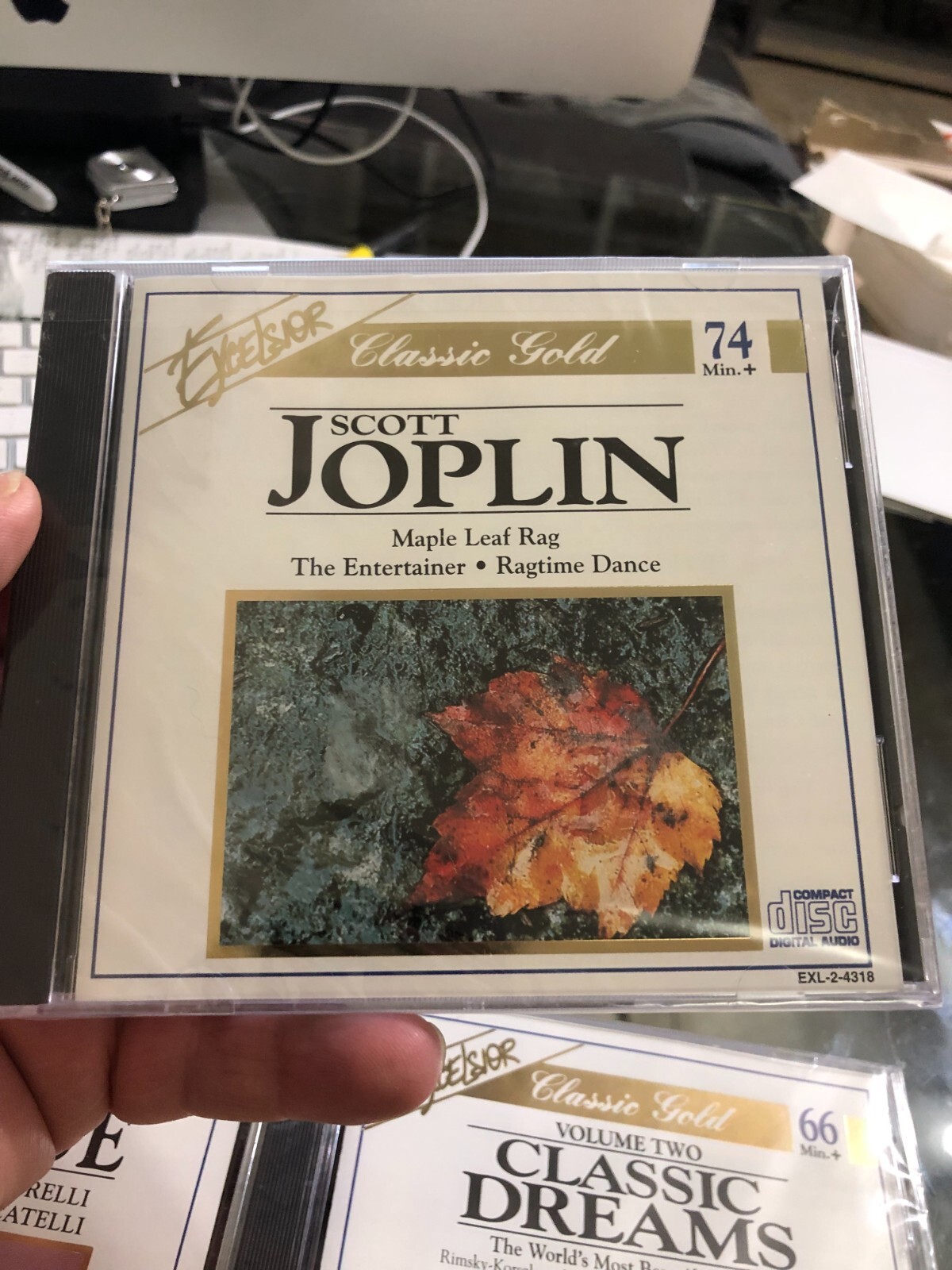LOT OF 4 EXCELSIOR CLASSIC GOLD CDS NEW FACTORY SEALED