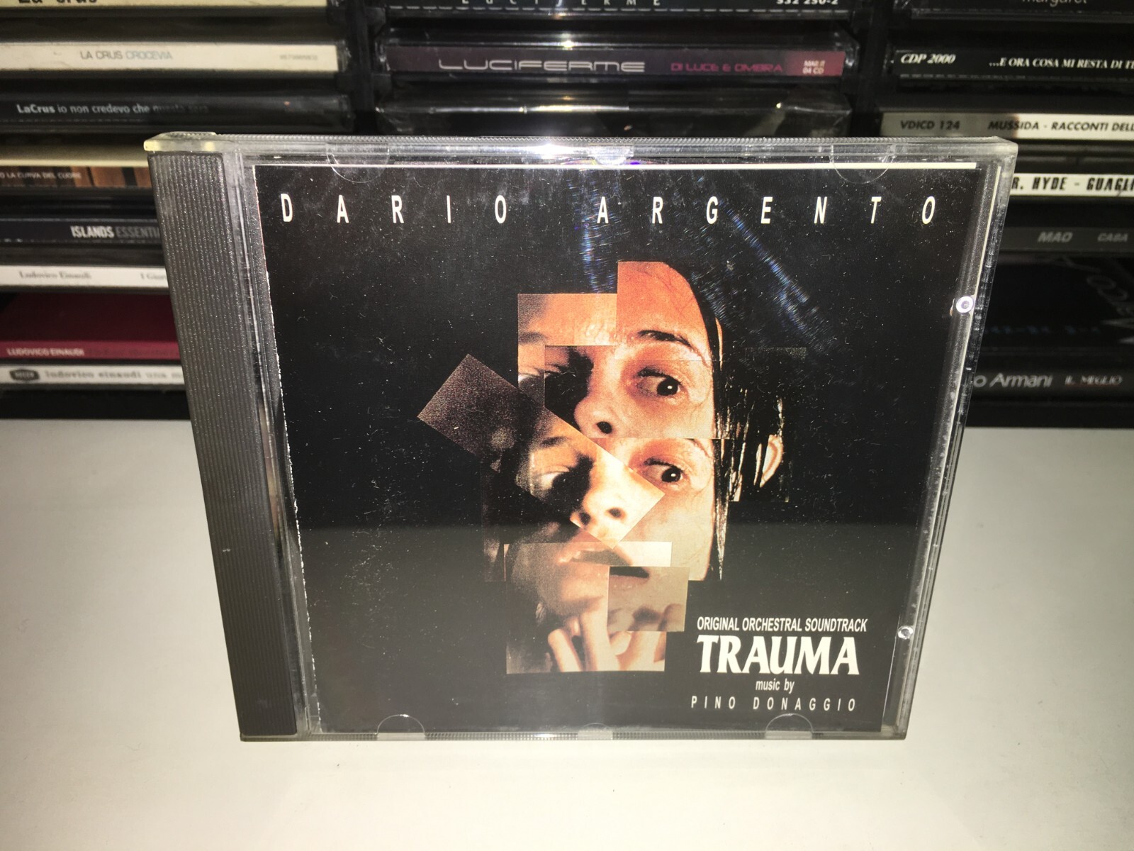 PINO DONAGGIO TRAUMA RARO CD 1° STAMPA 1993 CINEVOX ITALY DARIO ARGENTO NUOVO