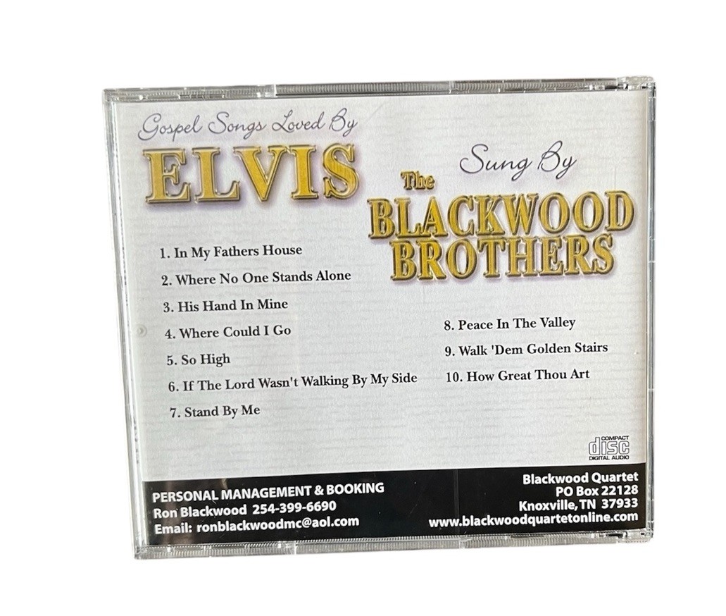 Gospel Songs Loved By Elvis Sung By The Blackwood Brothers CD Good (G)