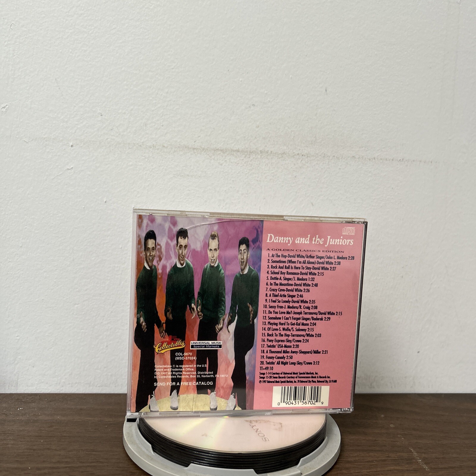 Golden Classics Edition by Danny & the Juniors (CD, Mar-2006, Collectables)
