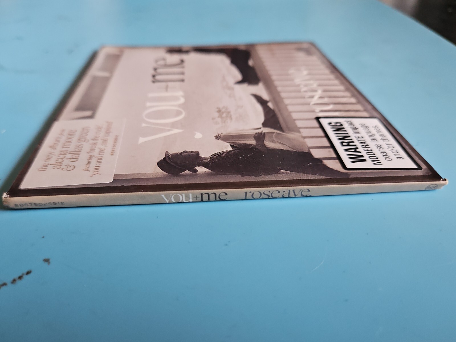 You+Me ‎– Rose Ave. 2014 VG+ CD Album Rock Pop Folk Dine Alone Records