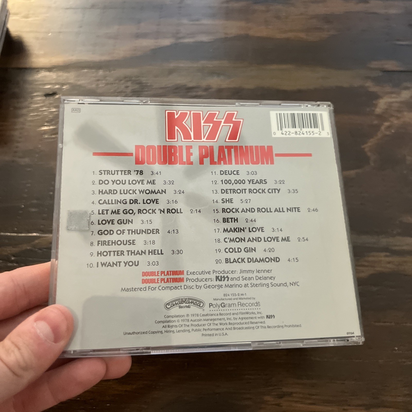 Kiss - Double Platinum CD 1978 Compilation Classic Rock Casablanca