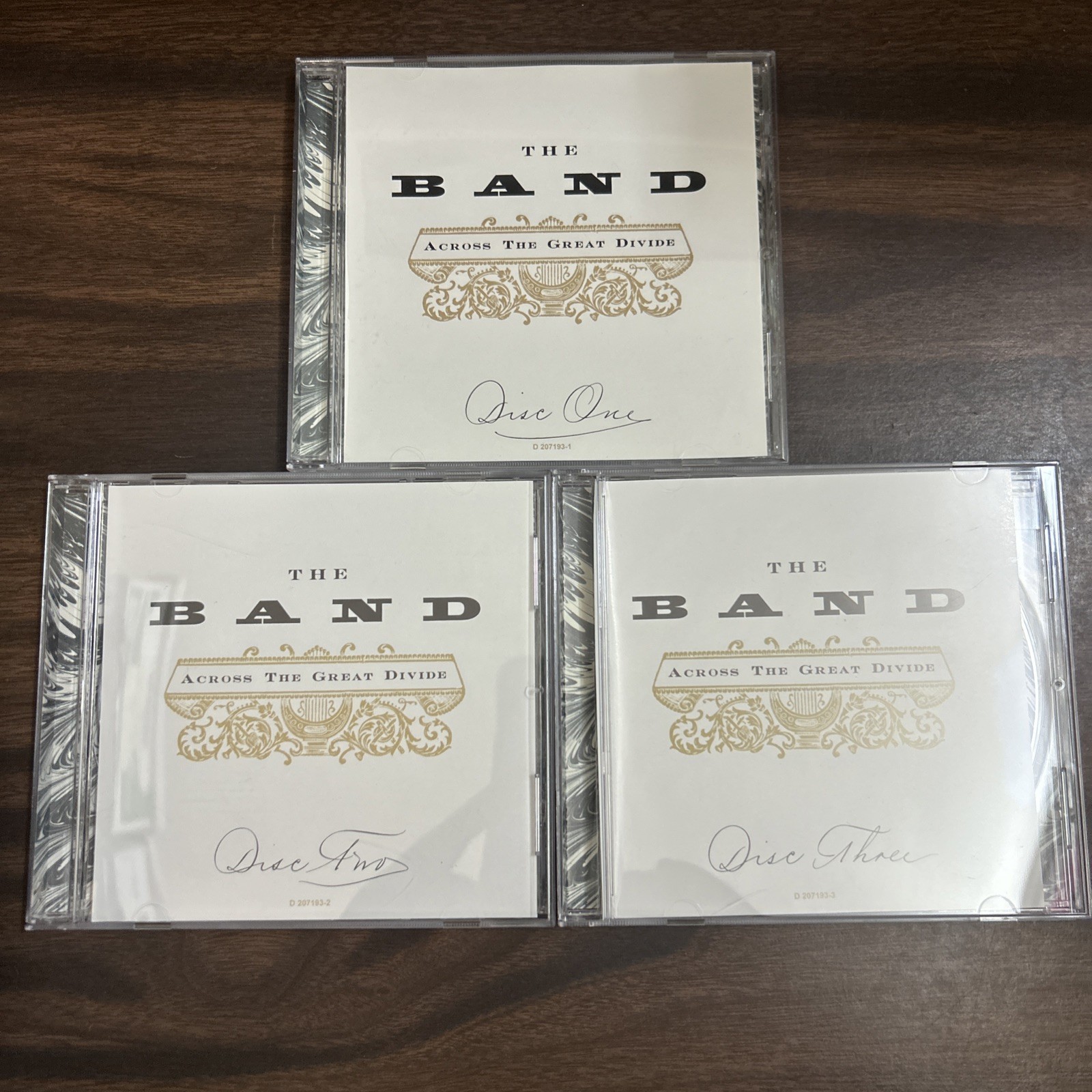 The Band Across The Great Divide 3CD Box Set Capitol Complete VG