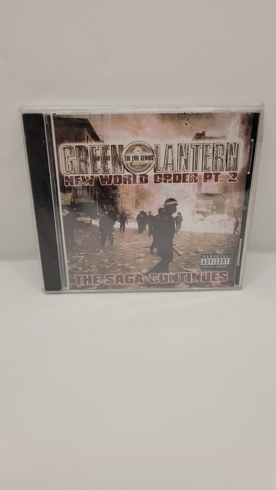 DJ Green Lantern New World Order Pt 2 CD RARE OG Mixtape eminem 🔥 🔥