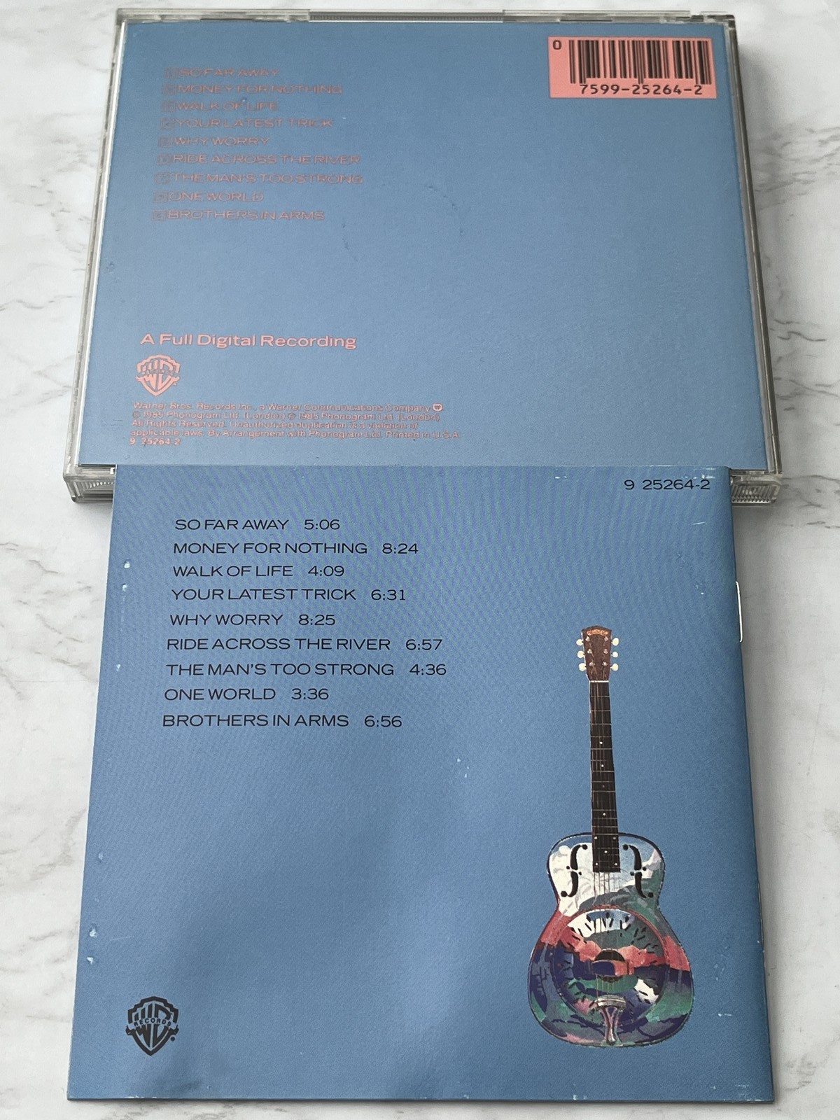 Dire Straits Brothers In Arms CD TARGET ERA! MADE IN USA BY PDO Warner 9 25264-2