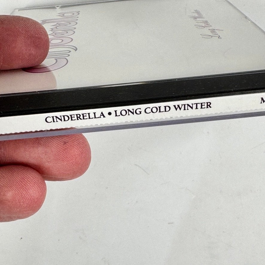 Cinderella – Long Cold Winter CD 1988 Hard Rock Glam Metal Mercury USA