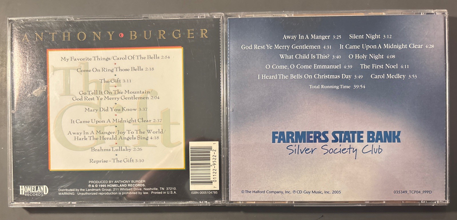 1990s-2010s Holiday CD Lot Anthony Burger & Various Artists