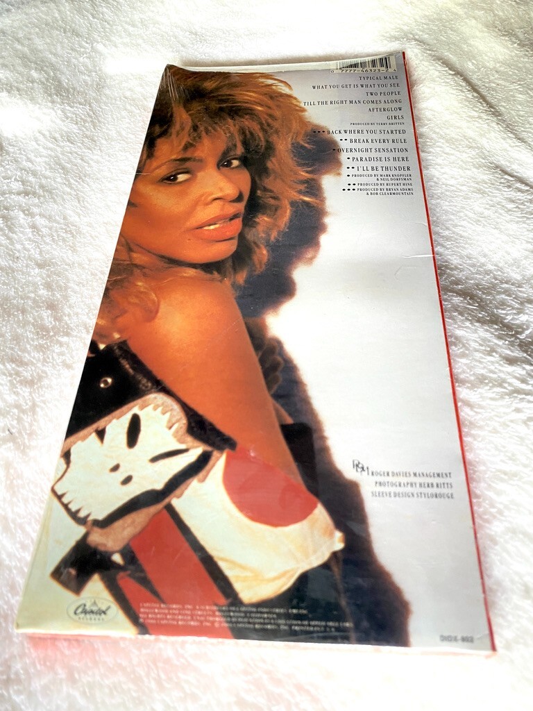 TINA TURNER BREAK EVERY RULE SEALED CD LONGBOX ALBUM LP BOX SET PROUD MARY IKE