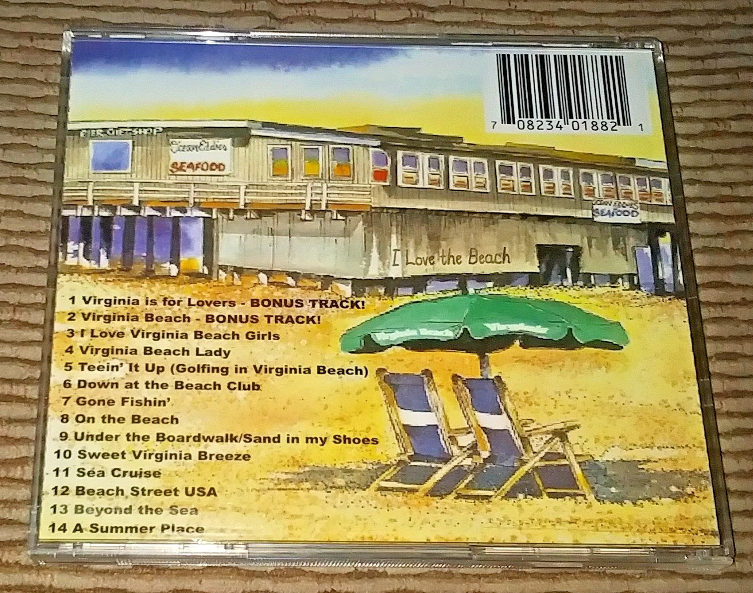 THE SOUND OF VIRGINIA BEACH / BILL DEAL & AMMON THARP The Original Rhondels CD