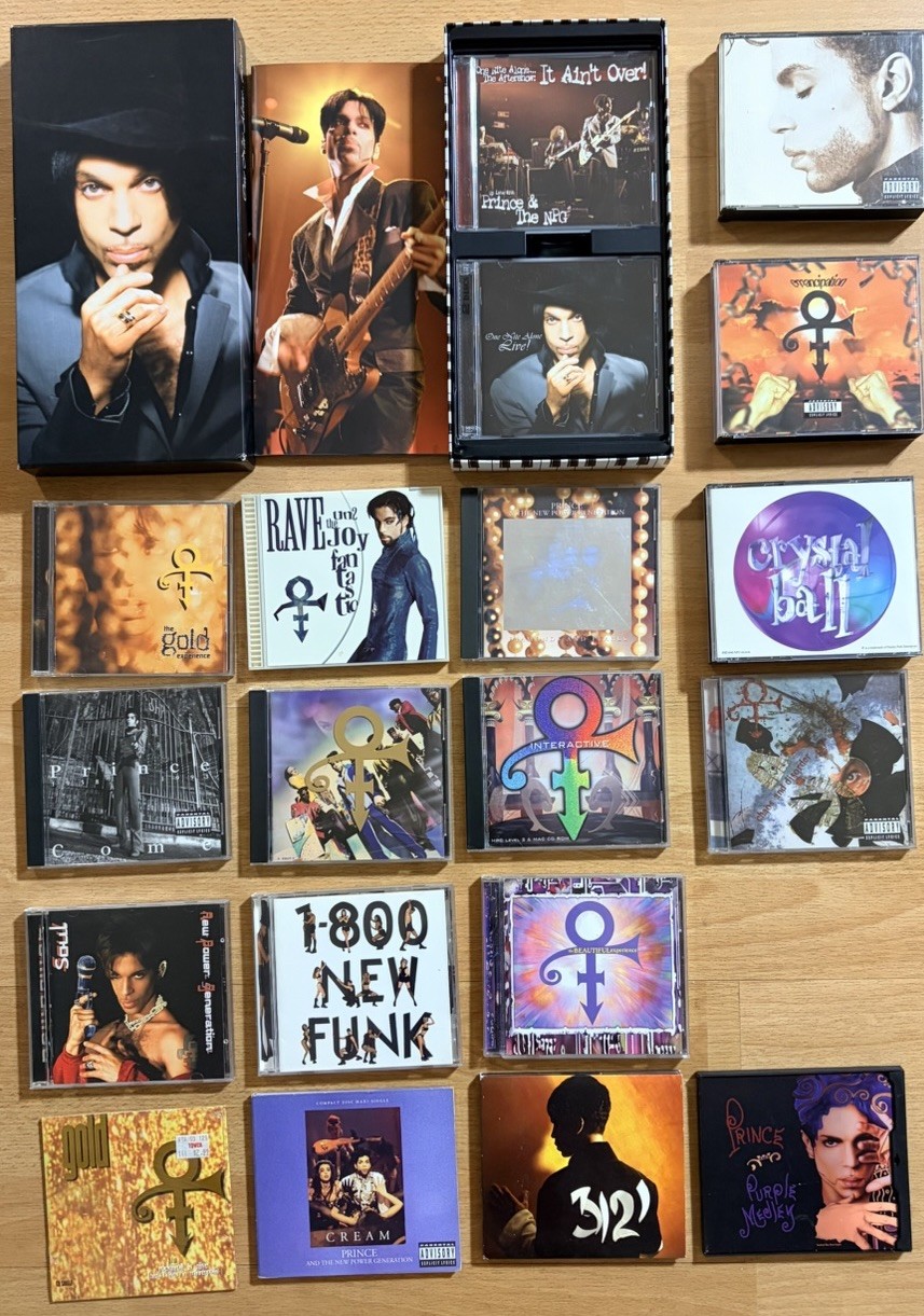 Prince Rare CD Lot 18-Box sets, Albums & single-Crystal Ball, One Nite Alone & +