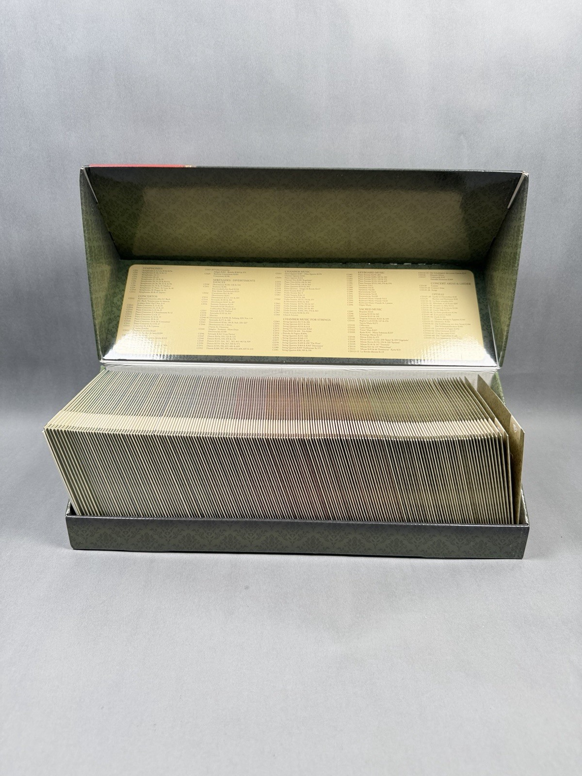 WOLFGANG AMADEUS MOZART Complete Edition Works 170 CD Box Set Classic Music