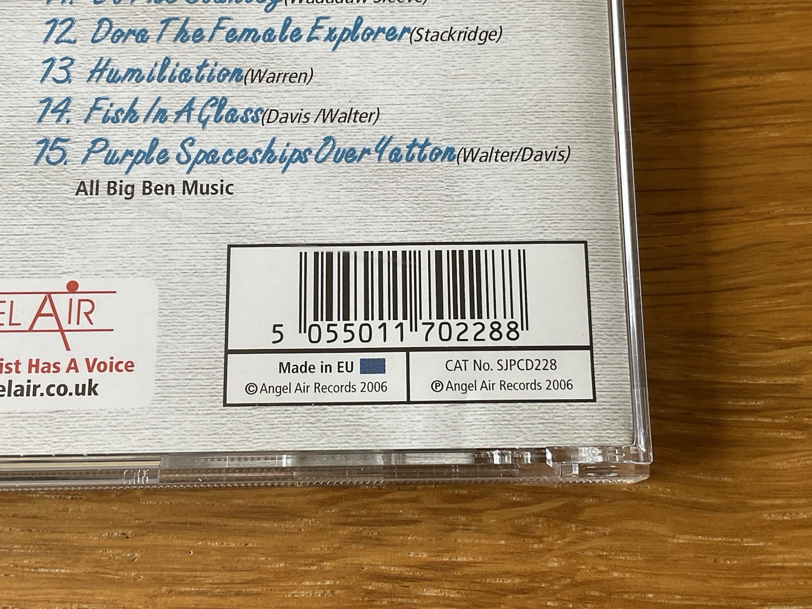 Stackridge Purple Spaceships Over Yatton CD The Best Of Angel air Records