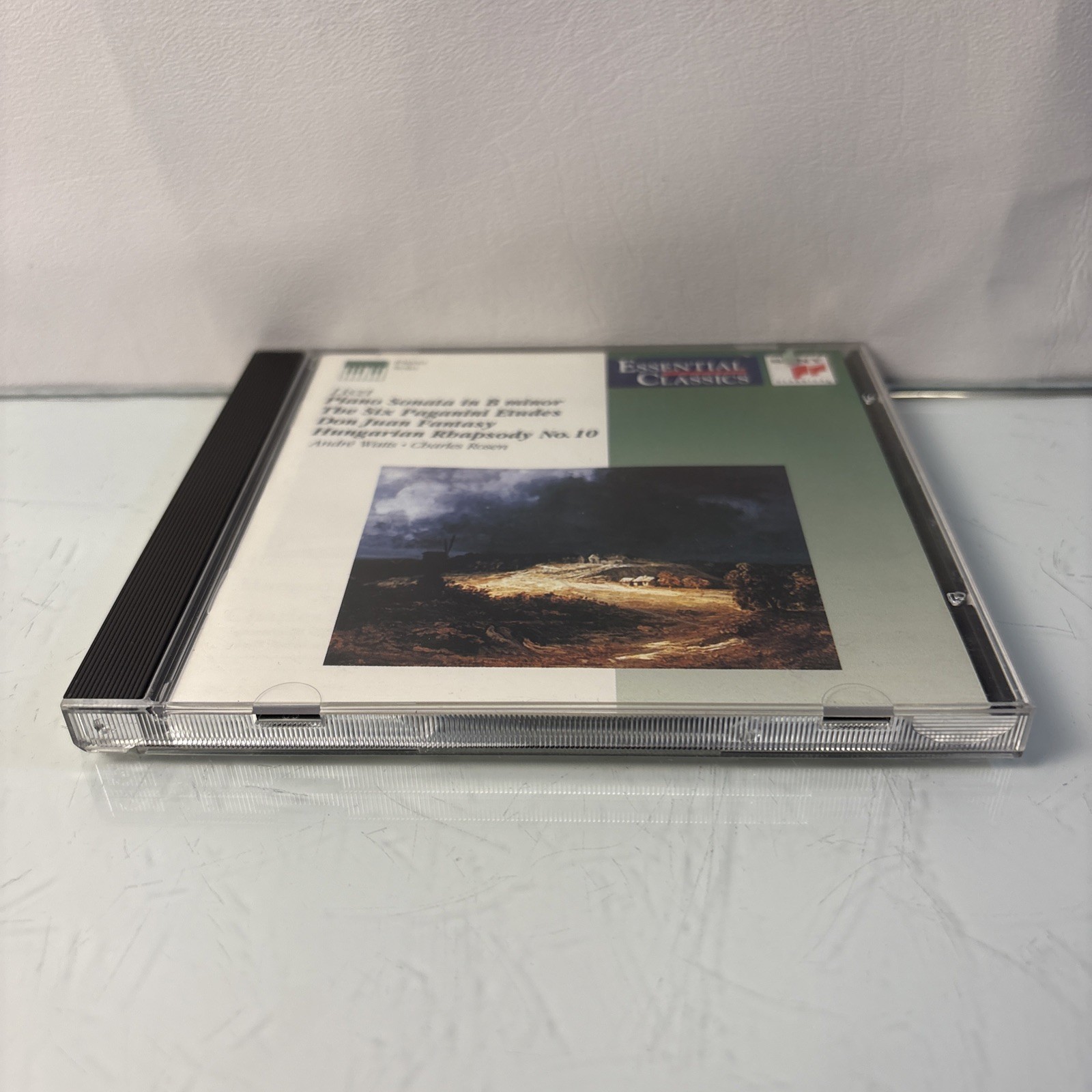 Liszt Piano Sonata B Minor CD Andre Watts Charles Rosen Sony Classical