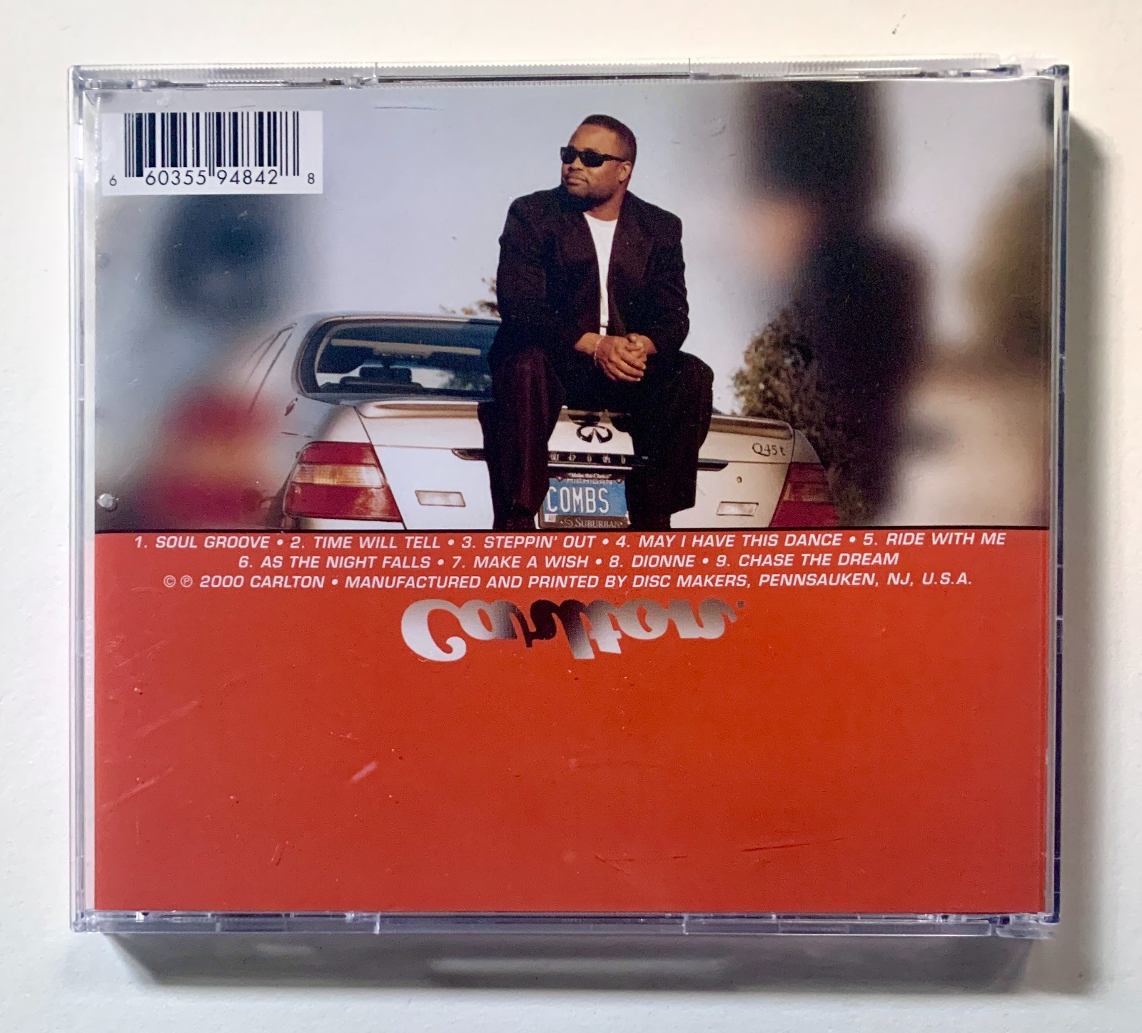 Carlton "Ride With Me" rare 2000 private smooth jazz funk soul R&B CD