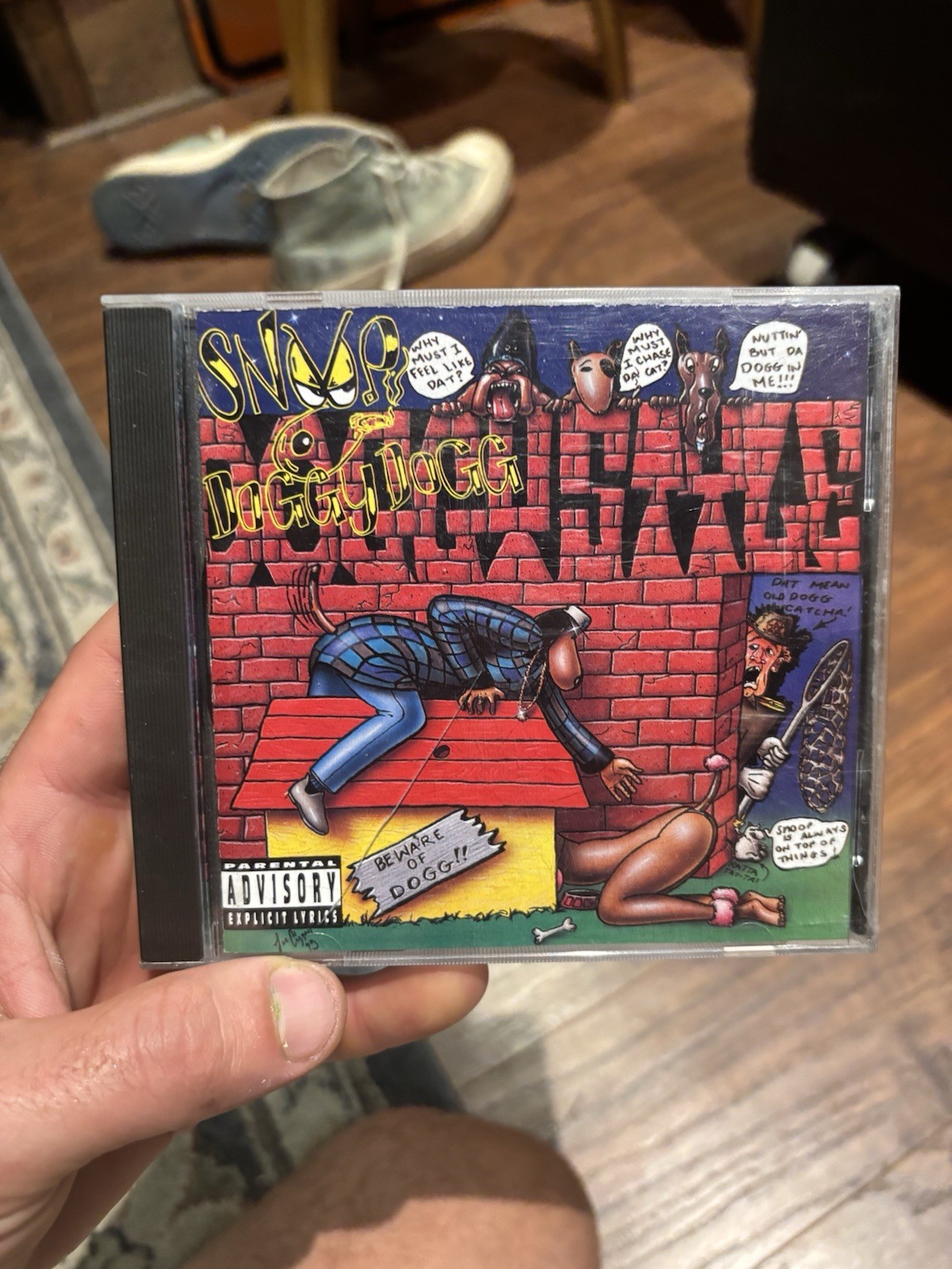 Snoop Doggy Dogg Doggystyle CD 1st Pressing Dr. Dre Death Row Records 1993 Htf