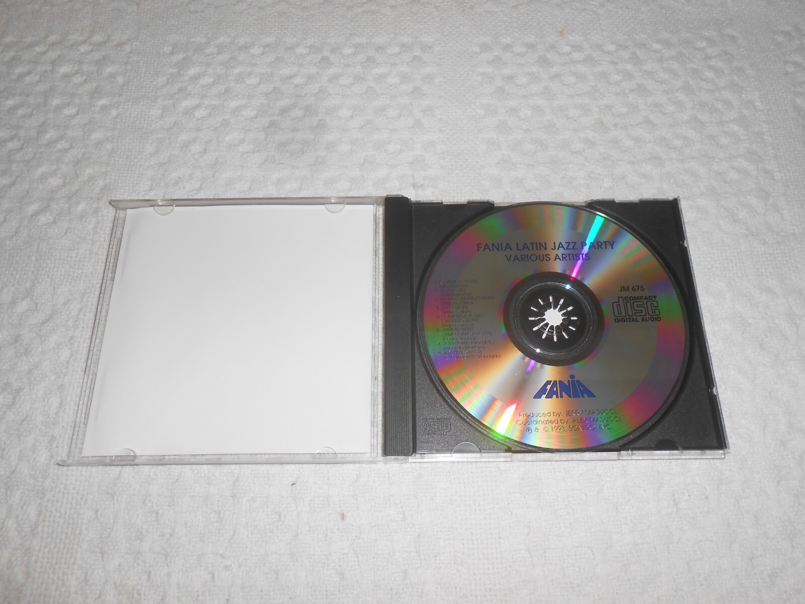 CD- FANIA LATIN - JAZZ PARTY / tested