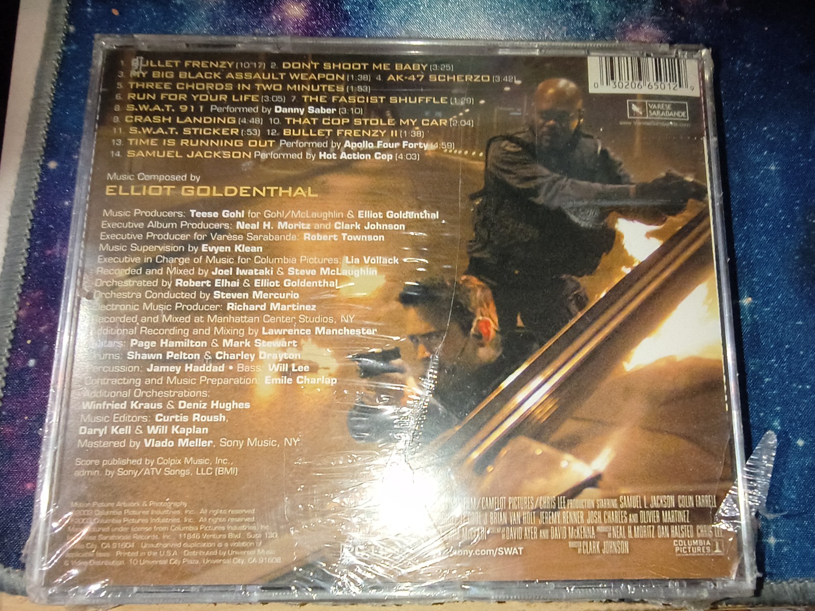 ELLIOT GOLDENTHAL - S.w.a.t. (score) - CD - Soundtrack - **Excellent Condition**