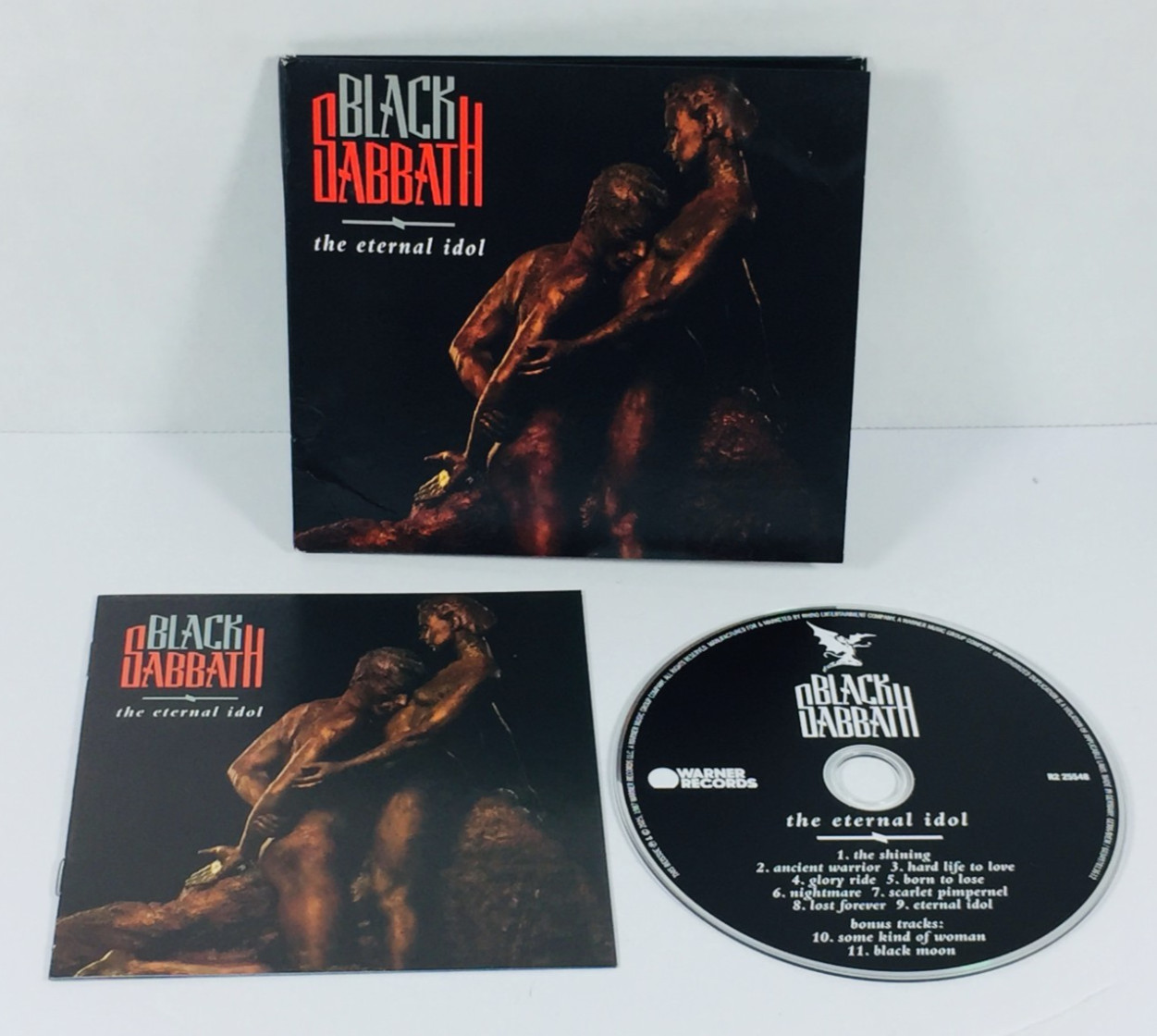 BLACK SABBATH - THE ETERNAL IDOL (2025) CD (DIGIPAK) REMASTERED (REISSUE) BONUS