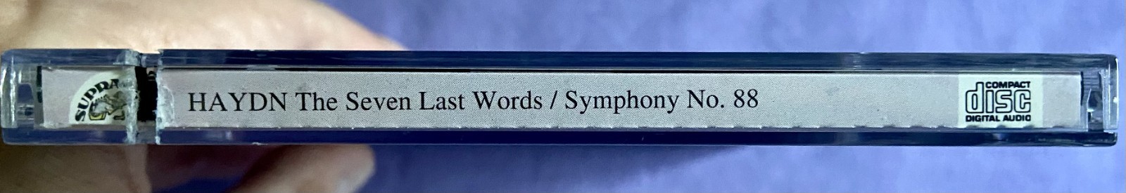 Haydn: The Seven Last Words & Symphony No.88 - Munclinger CD 1992 Supraphon