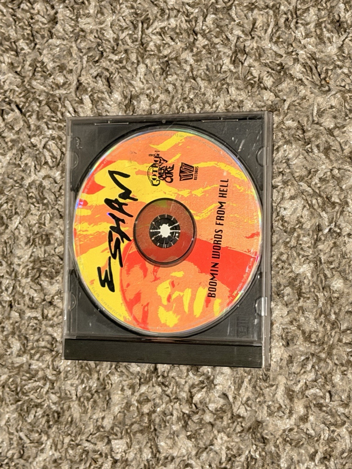 Esham Boomin Words From Hell TVT Overcore CD 2000 Reissue (No Insert)