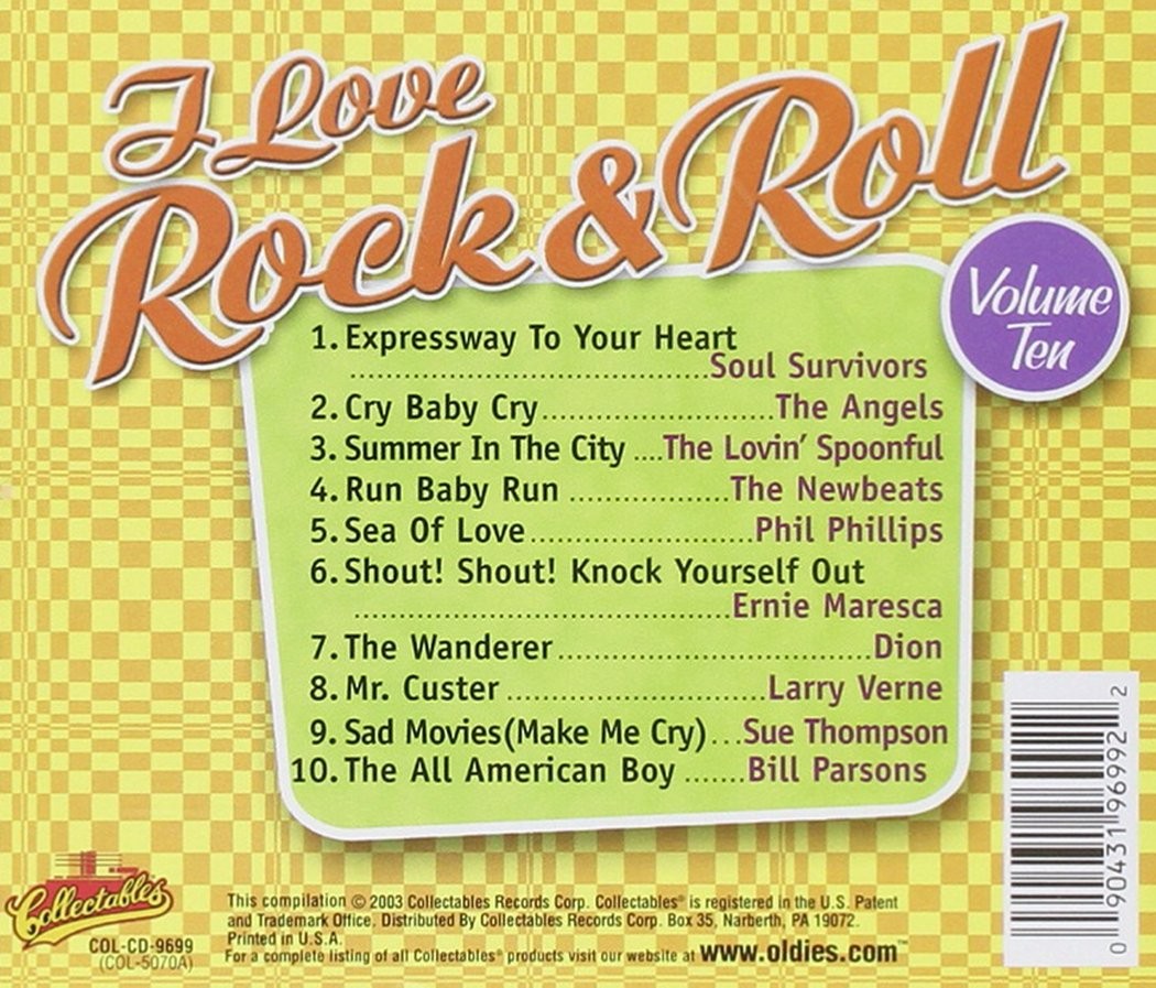 Various Artists I Love Rock & Roll, Vol. 10 (CD)