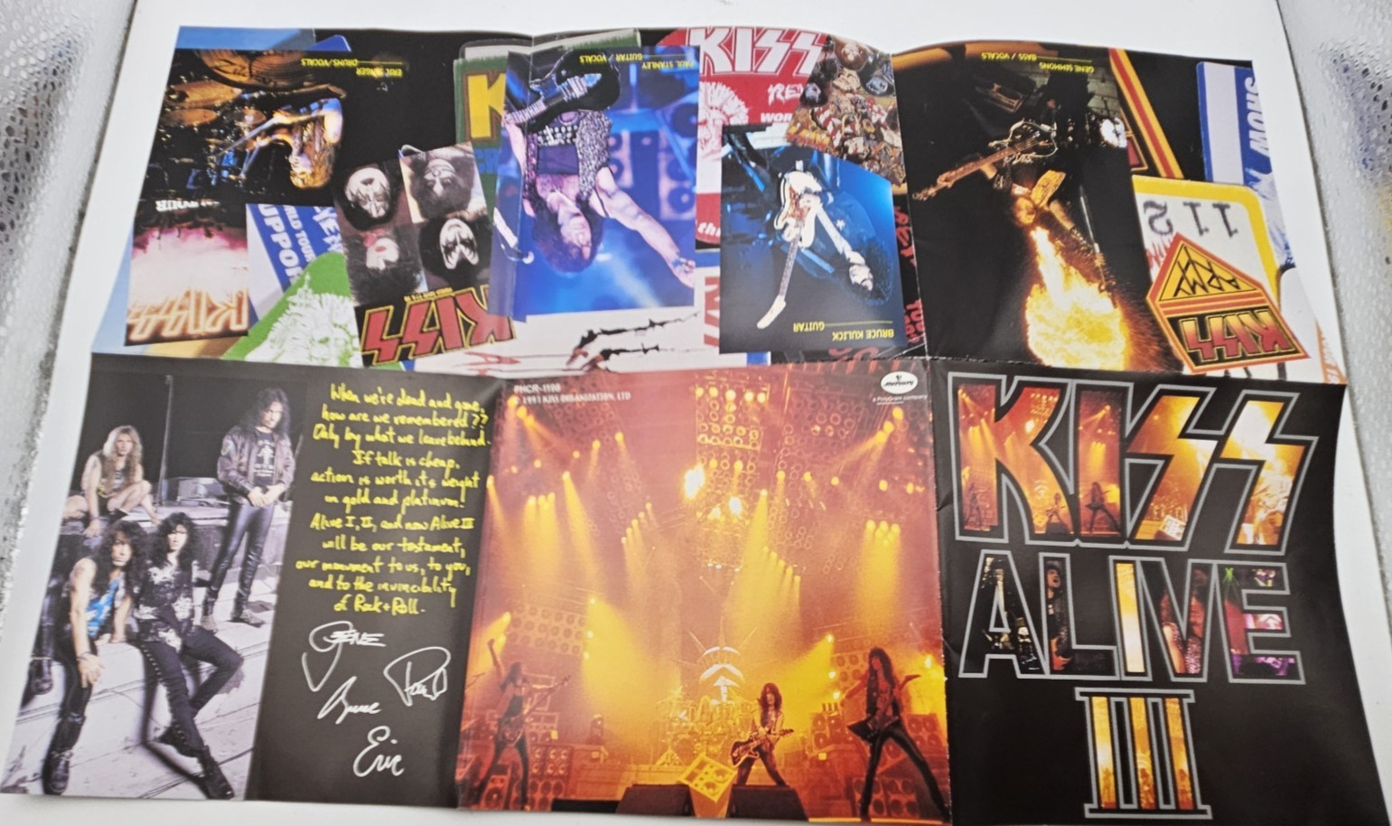 KISS Alive III JAPAN Original 1st Press CD PHCR-1198 w/OBI Extratrack 17trk 1993