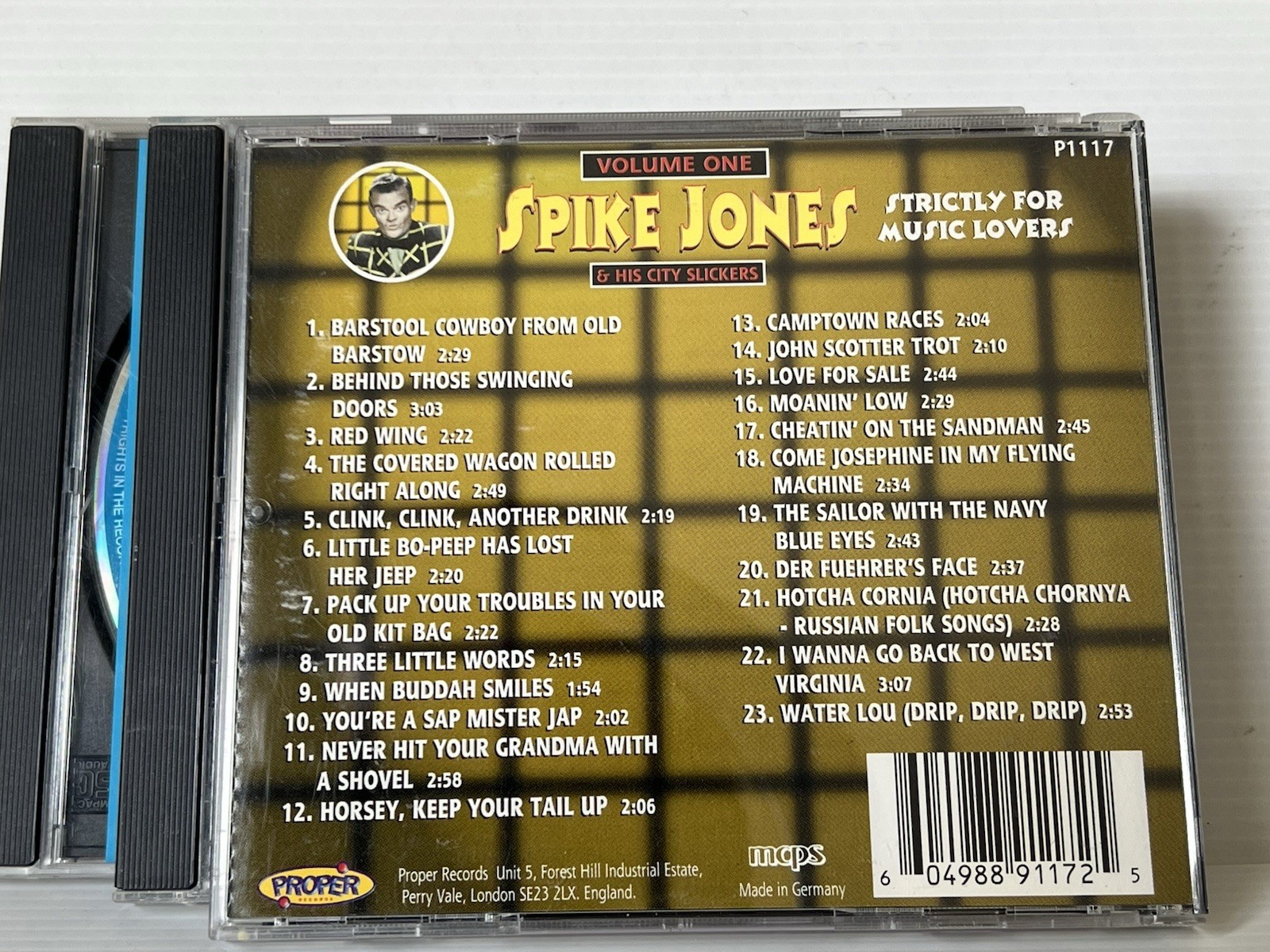 Spike Jones CD Bundle Strictly For Music Lovers Vol 1 2 3 Comedy Novelty