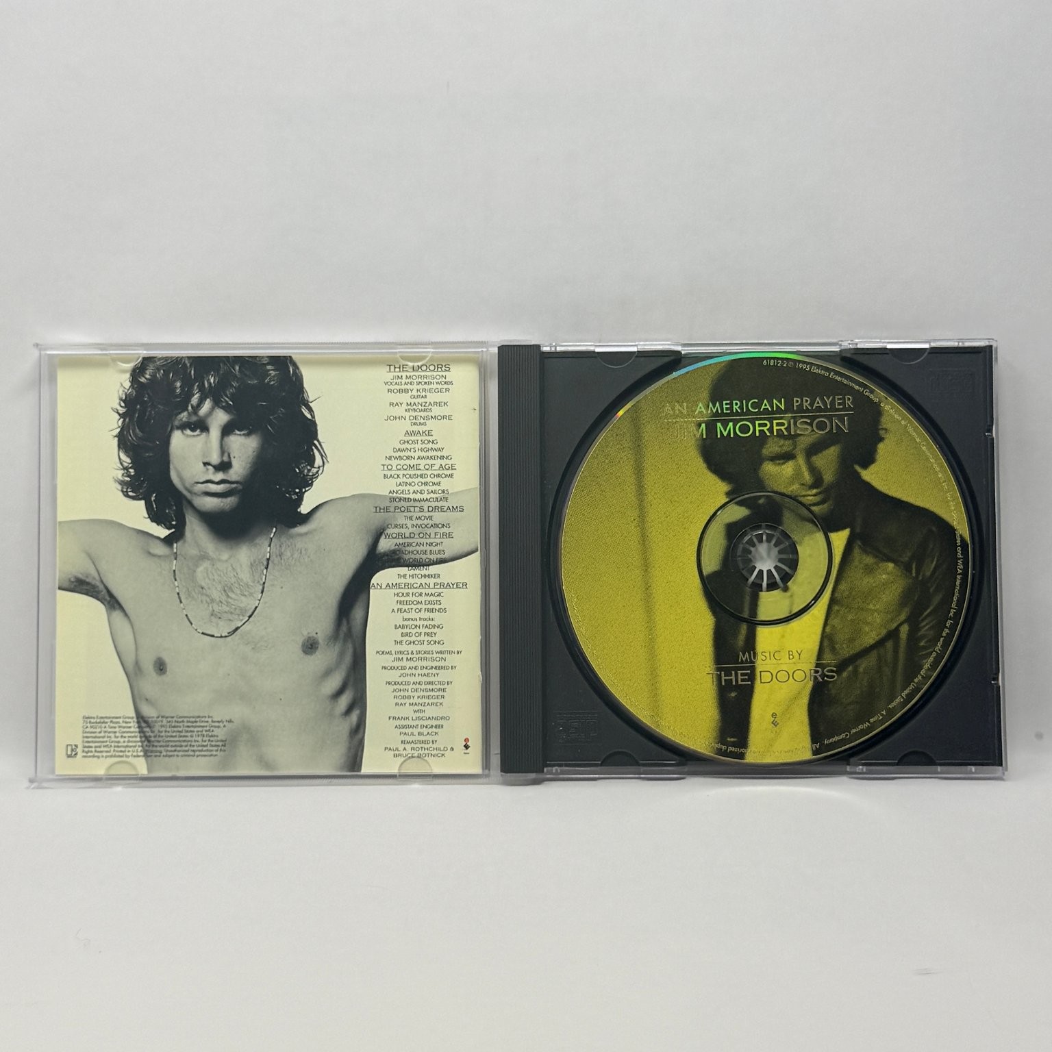 The Doors 4 CD Lot Debut Album Best Of American Prayer Jim Morrison Elektra