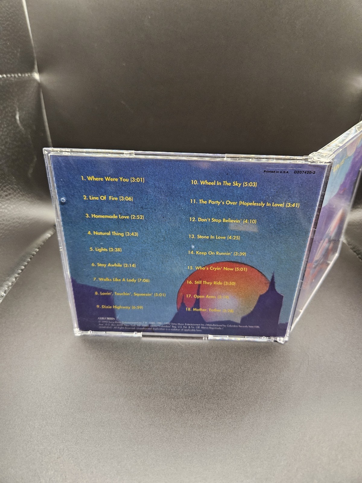 Journey Time³ (Time 3) 3CD Box Set 1992 Columbia Steve Perry Greatest Hits