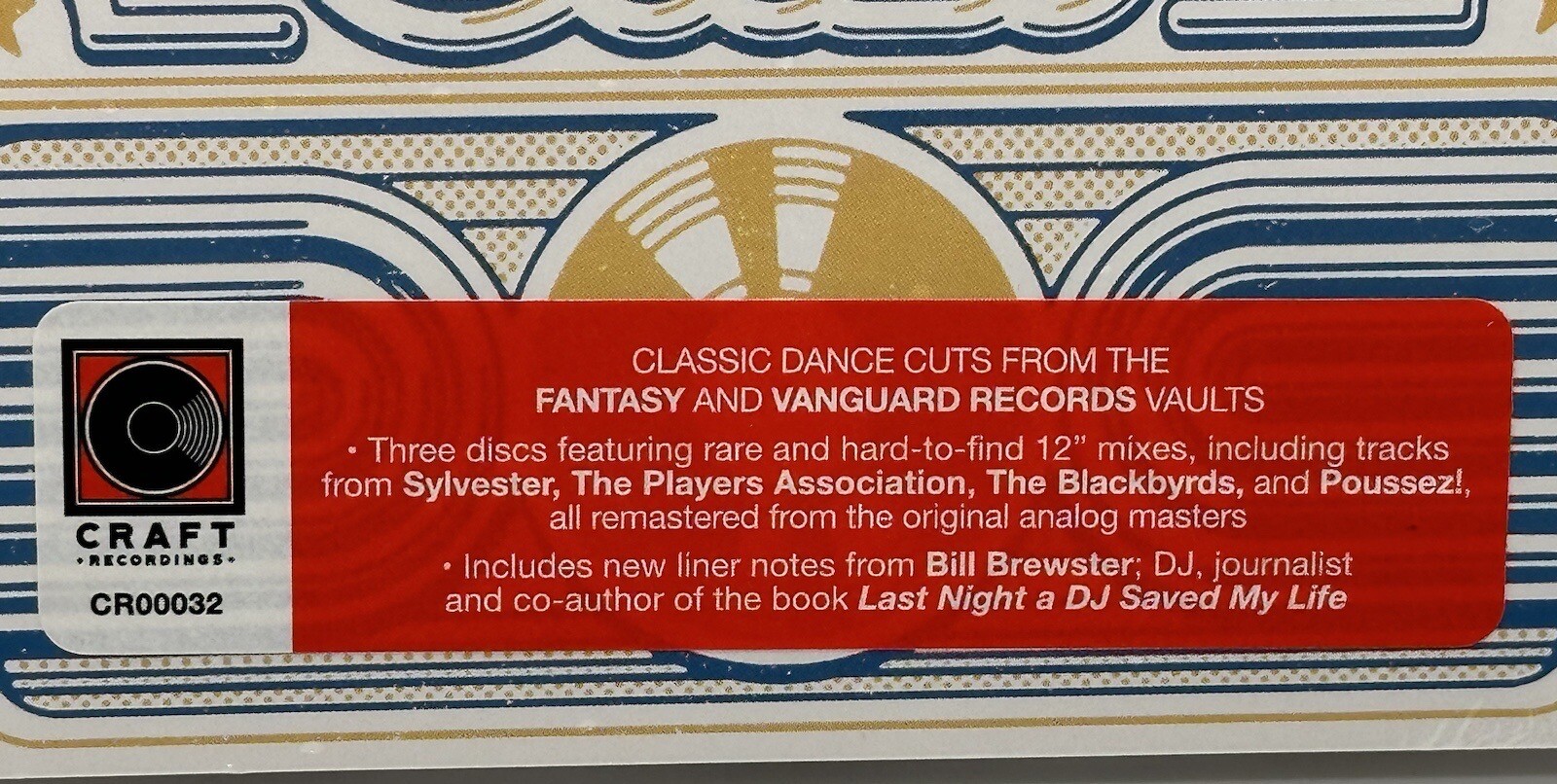 For Disco Only: Indie Dance Music From Fantasy & Vanguard Records 3XCD NEW🔥