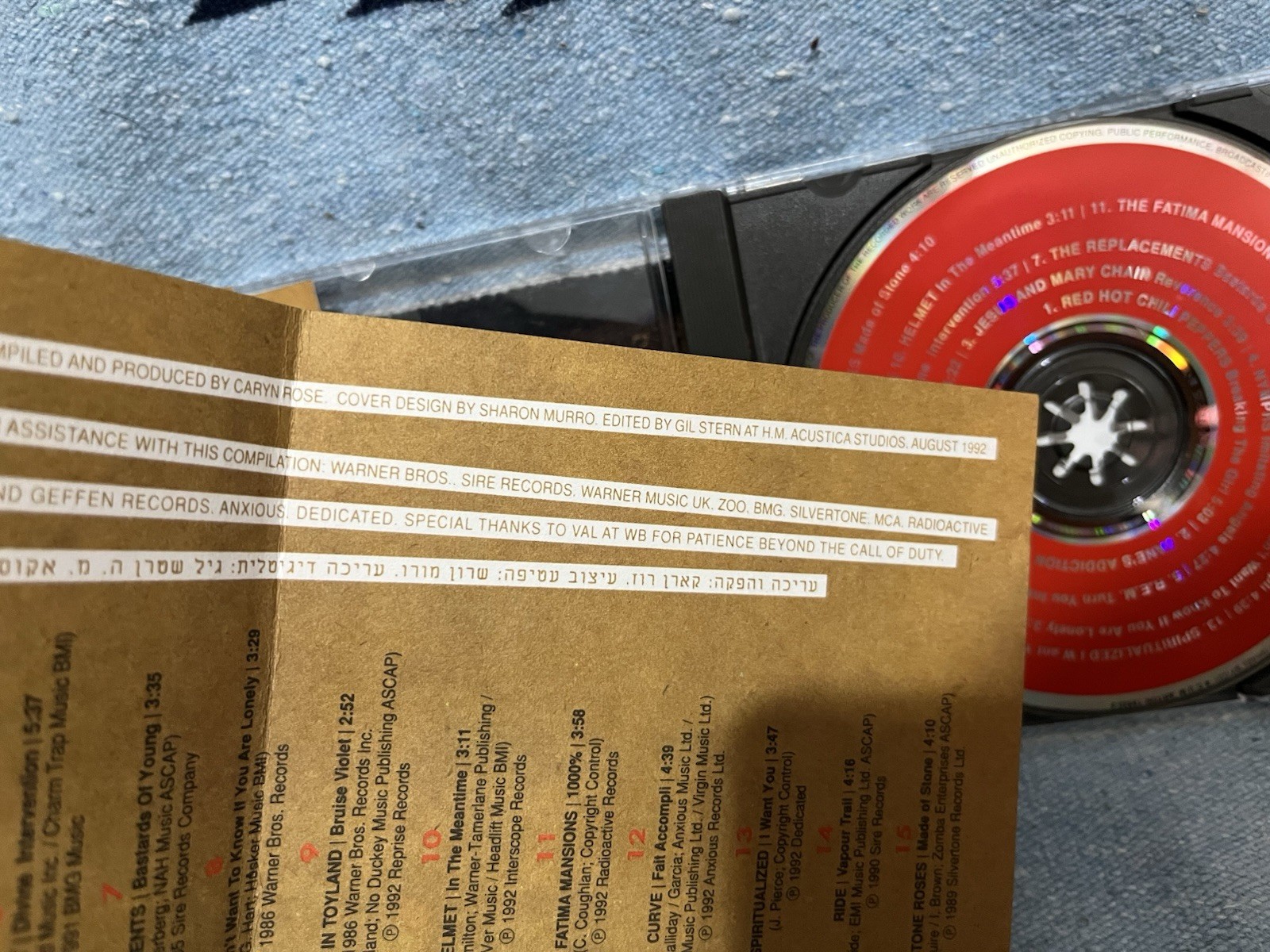 V/A "Post Modern" 80s 90s Alternative Grunge Indie Rock Comp. CD Israel Hed-Arzi