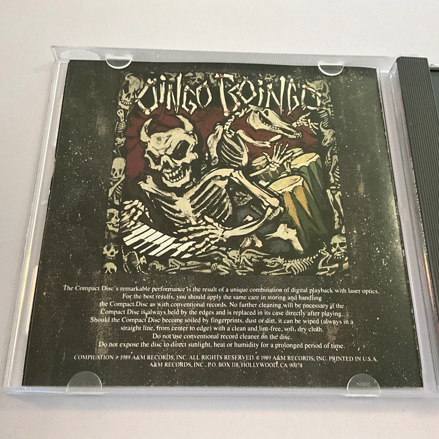 Oingo Boingo - Skeletons In The Closet CD 1989 Best Of Rock A&M