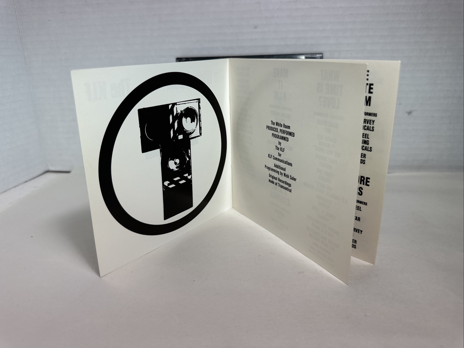 THE KLF - JUSTIFIED & ANCIENT /the White Room - Double Album unique Z Jewel Case
