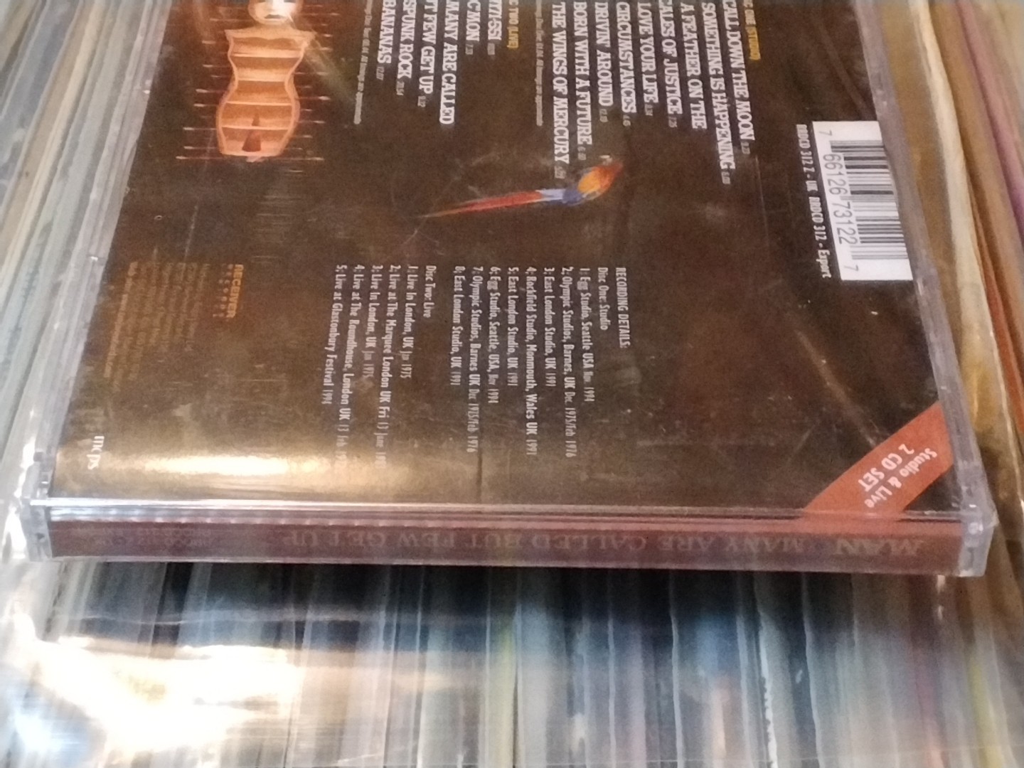 ORIGINAL Man 2 CD STUDIO/LIVE Many Are Called But Few Get Up Prog Rock SEALED