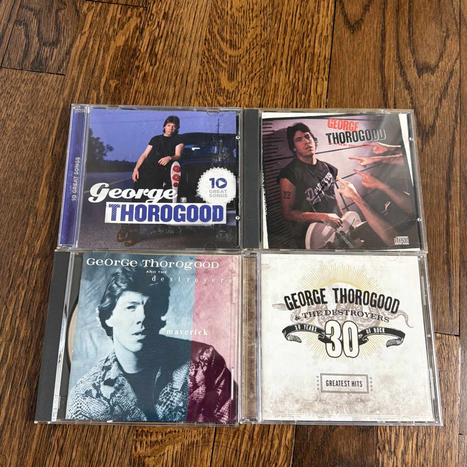 George Thorogood 4 CD-Free Shipping after Purchase of 1st CD
