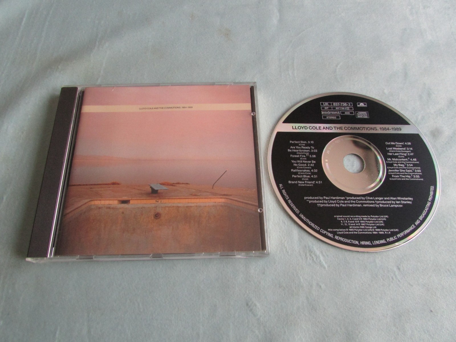 Lloyd Cole And The Commotions ' 1984-1989 ' CD Album Polydor Records.