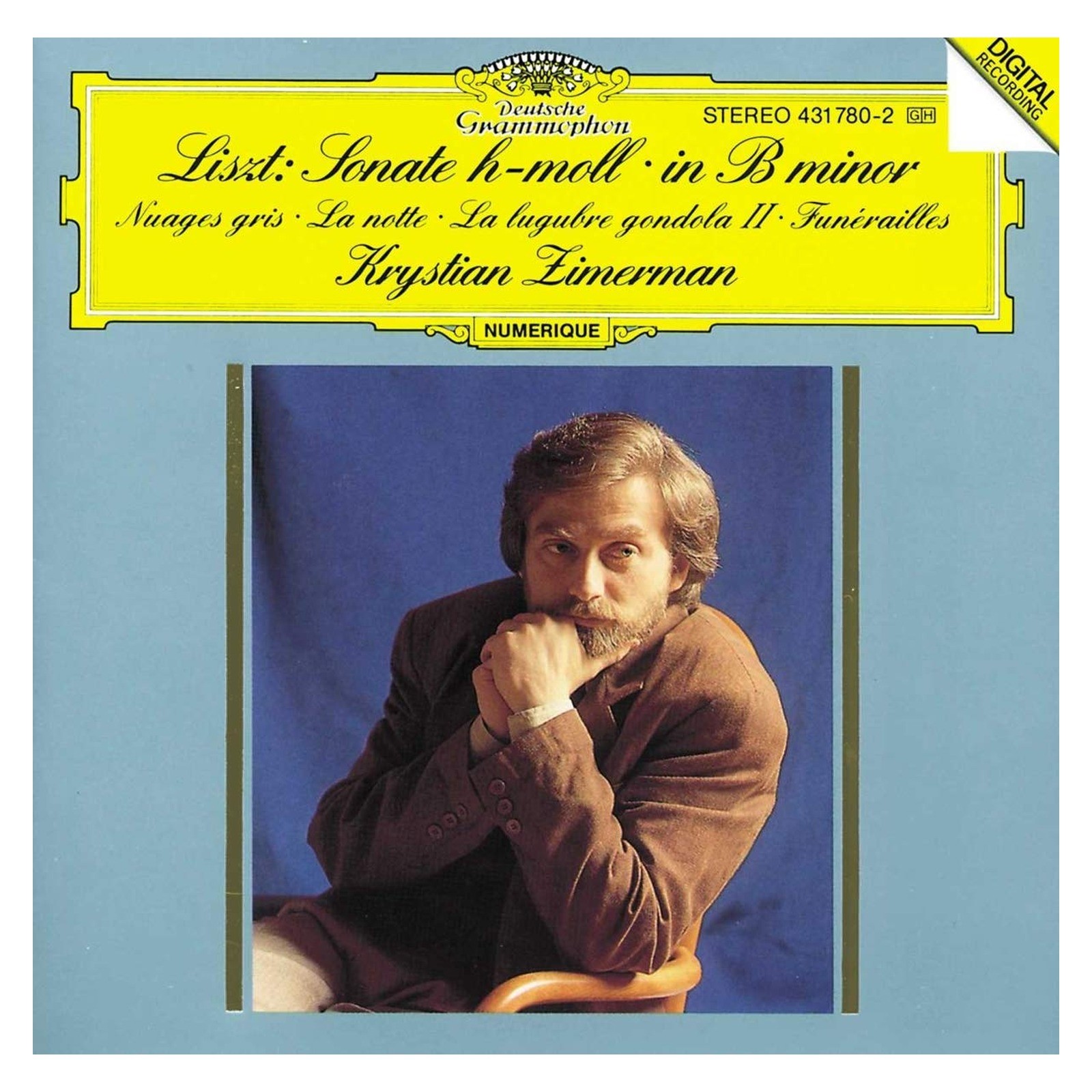Franz Liszt + Krystian Zimerman - Liszt: Sonata in B minor / Nuages gris / La CD