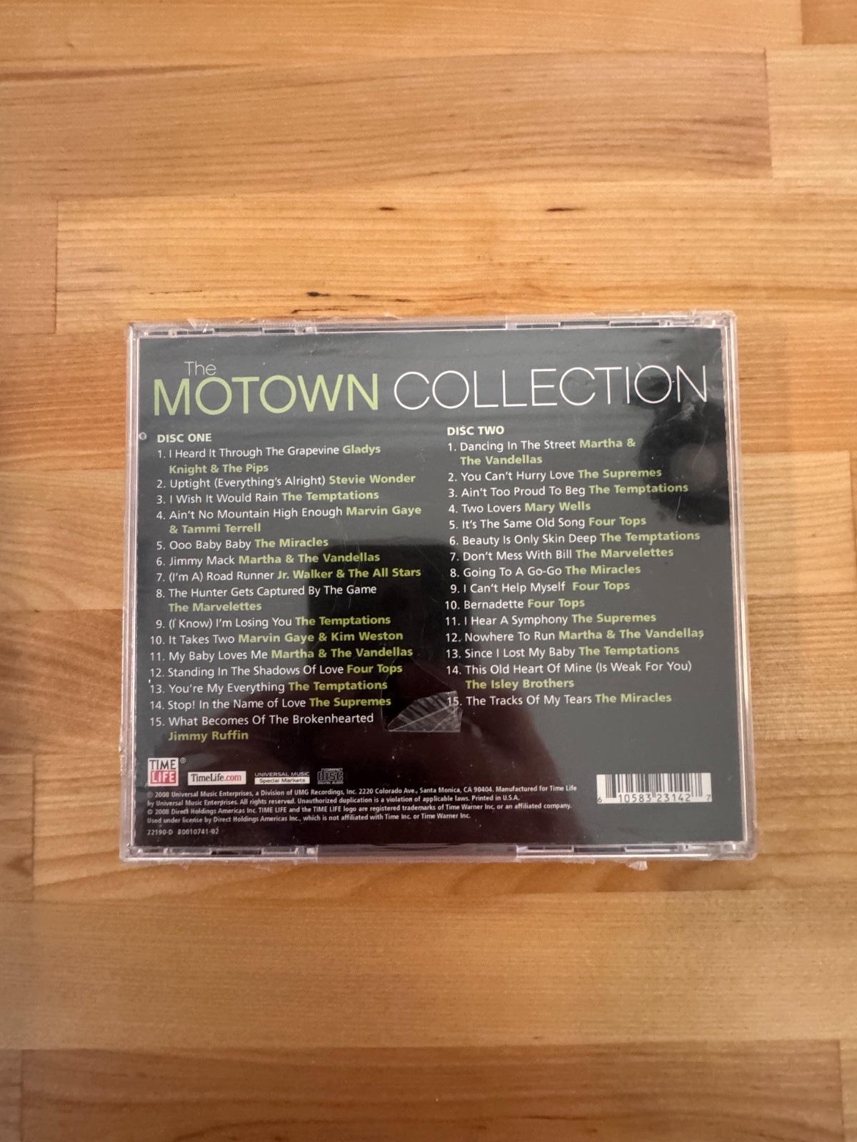 Time Life - The Motown Collection (2 Disc Set) CD NEW