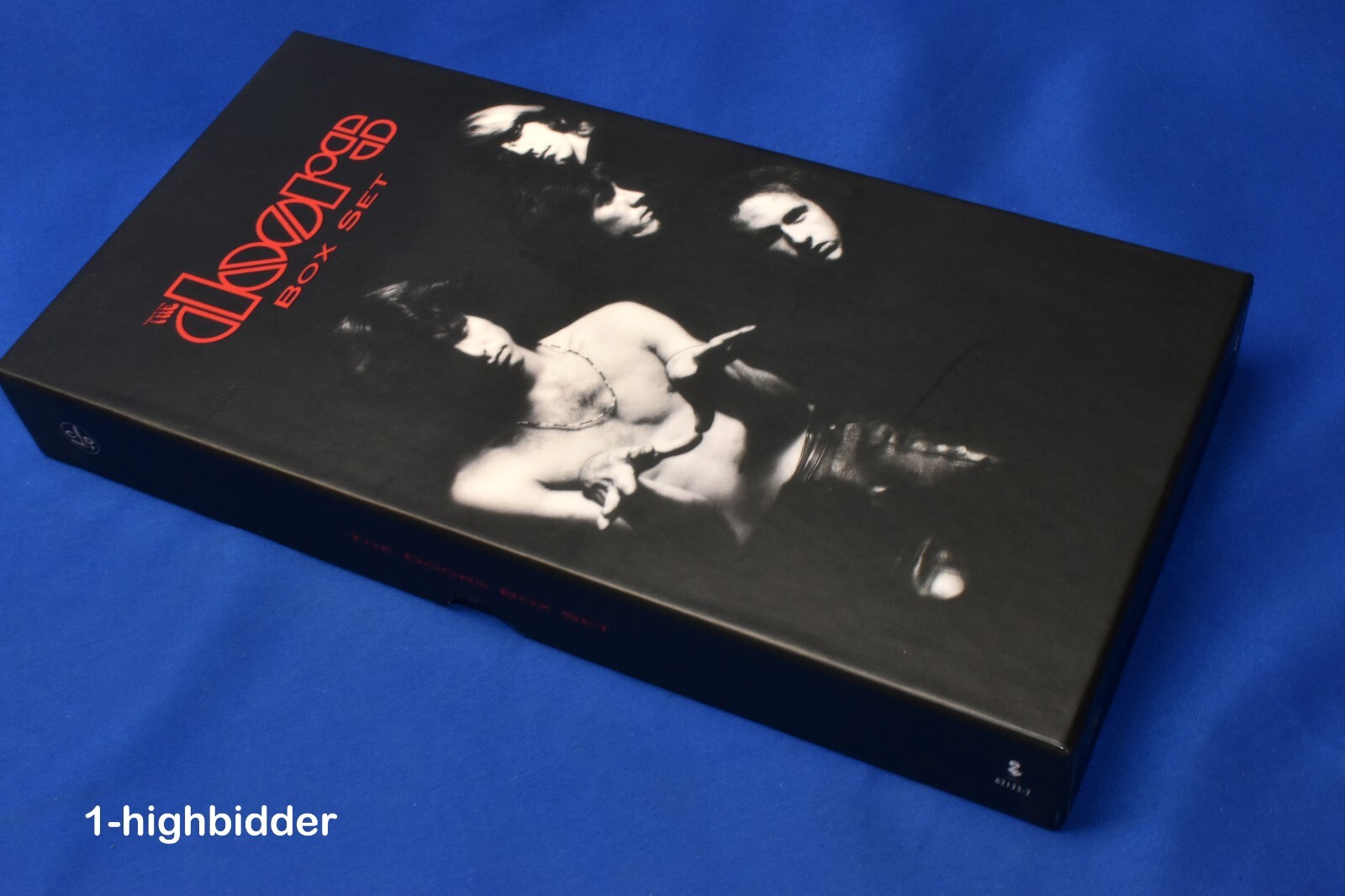 SIGNED x 3 The Doors 1997 Promo Box Set Ray Manzarek Krieger Densmore w/ DCM COA