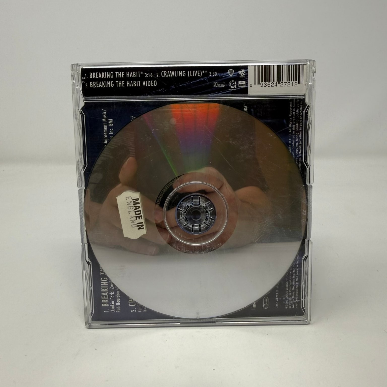 Linkin Park – Breaking The Habit (CD Single, 2004) Live Video - Made In England